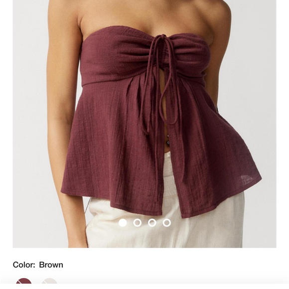 Styled various ways. urban outfitters top that is no longer in stock online - Picture 3 of 5